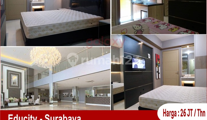Studio Furnished Apartment Educity Yale Surabaya Studio Furnished Apartment Educity Yale Surabaya