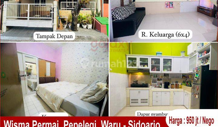 Rumah 3 Lantai Di Perum Wisma Permai Sidoarjo 1