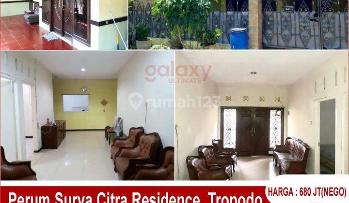 Rumah 1 Lantai Di Surya Citra Residence Sidoarjo 1