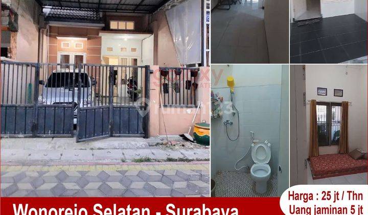 Rumah 1 Lantai Daerah Wonorejo Selatan Surabaya Timur 1