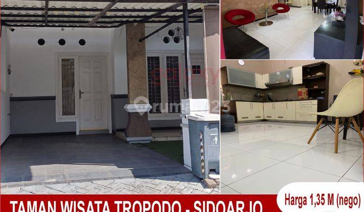 Rumah 1 Lantai Di Taman Wisata Tropodo Sidoarjo 1