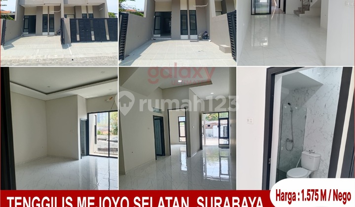 New Ready-to-Live House in Tenggilis Mejoyo Selatan, Surabaya