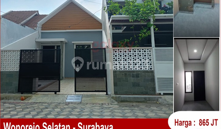 Rumah Baru 1 Lantai Daerah Wonorejo Selatan Surabaya