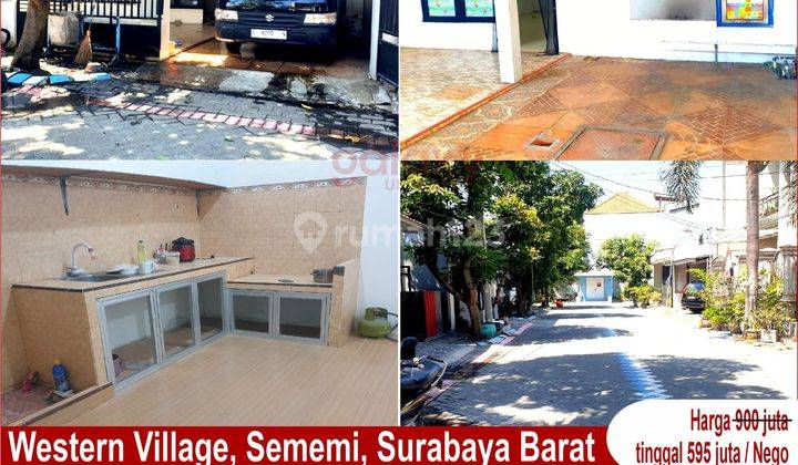 Rumah Siap Huni Di Western Village Surabaya Barat 1