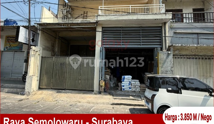 Toko Dan Kos 2 Lantai Daerah Raya Semolowaru Surabaya