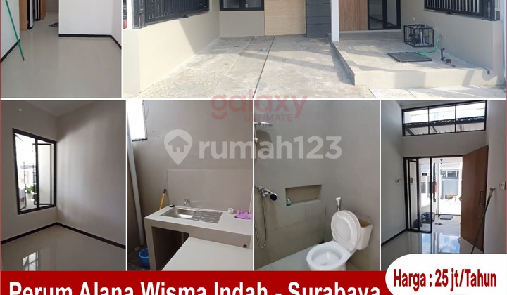 Rumah 1 Lantai Di Alana Wisma Indah Surabaya 1