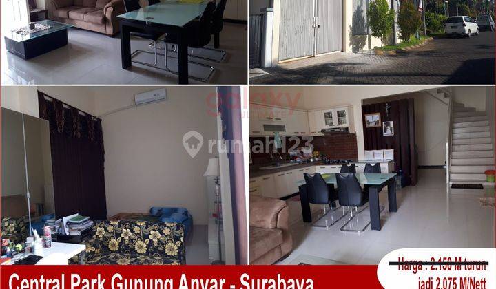 Rumah 1 Lantai Di Central Park Gunung Anyar Surabaya Timur 1