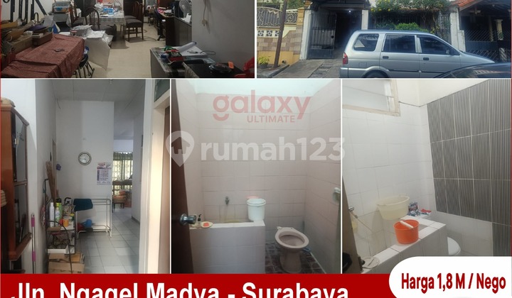 Rumah 2 Lantai Daerah Ngagel Madya Surabaya