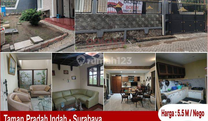 Rumah 2 Lantai Di Taman Pradah Indah Surabaya Barat 1