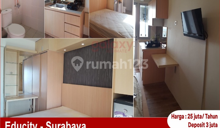 Apartemen Studio Educity Pakuwon City Surabaya Apartemen Studio Educity Pakuwon City Surabaya