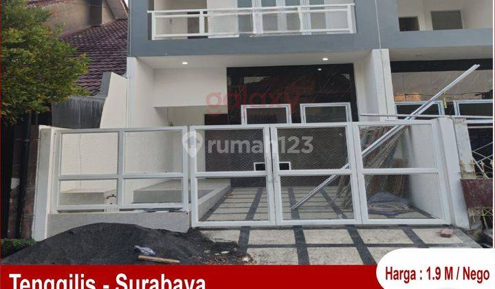 Rumah Baru 2 Lantai Daerah Tenggilis Surabaya Timur 1