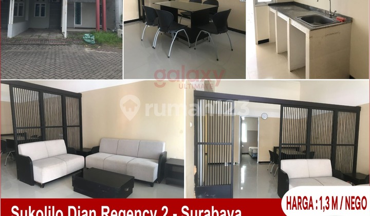 1-Story House in Sukolilo Dian Regency 2 Surabaya