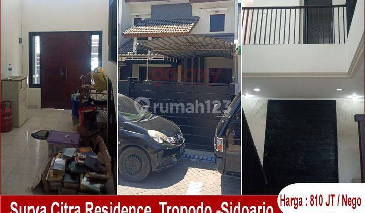 Rumah 1,5 Lantai Di Surya Citra Residence Sidoarjo 1