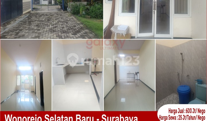 New 1-Story House in Wonorejo Selatan Baru Surabaya