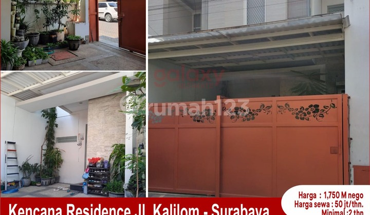 Rumah di Perum Kencana Residence Surabaya