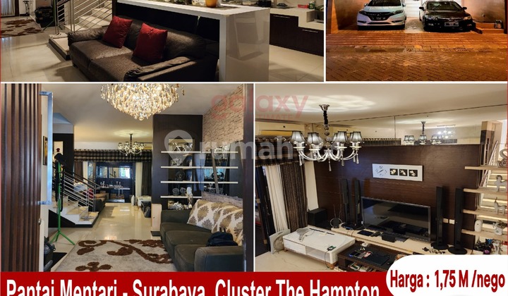 Rumah 2 Lantai Di Pantai Mentari Surabaya