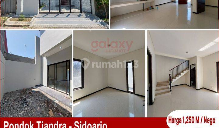 Rumah Baru 2 Lantai Di Pondok Tjandra Indah Sidoarjo 1