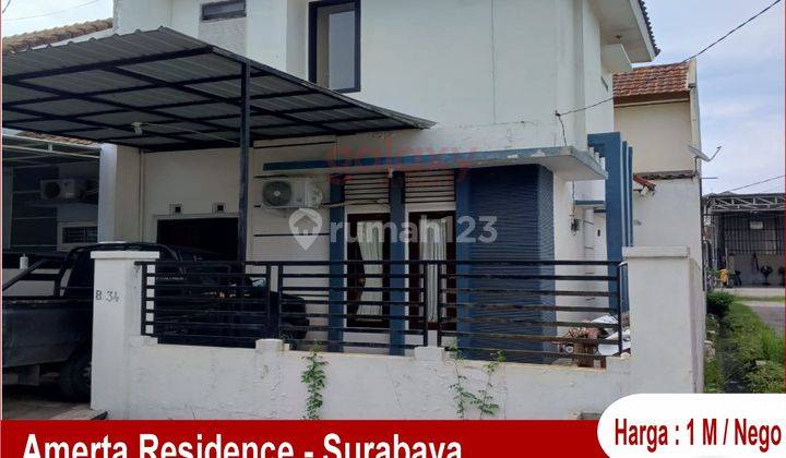 Rumah 2 Lantai Di Amerta Residence Surabaya Timur 1