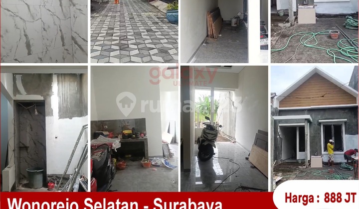 Rumah Baru 1 Lantai Daerah Wonorejo Selatan Surabaya
