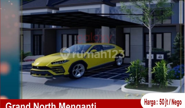 Oper Kredit Rumah 1 Lantai di Grand North Menganti Gresik