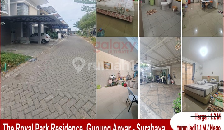 Rumah 2 Lantai Di The Royal Park Residence Surabaya