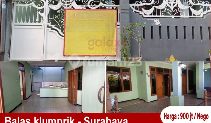 Rumah 1 Lantai Daerah Balas Klumprik Surabaya Rumah 1 Lantai Daerah Balas Klumprik Surabaya