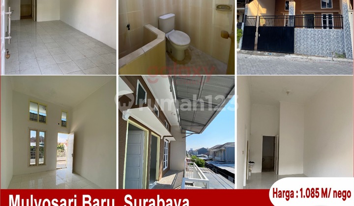 Rumah 2 Lantai Daerah Mulyosari Baru Surabaya