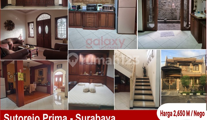 Rumah 2 Lantai Di Sutorejo Prima Surabaya
