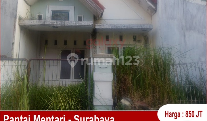 Land Calculation House in Pantai Mentari Housing, Surabaya Land Calculation House in Pantai Mentari Housing, Surabaya
