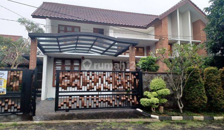 Rumah Mewah 2 lt Asri Luas Furnish di Sentul 1