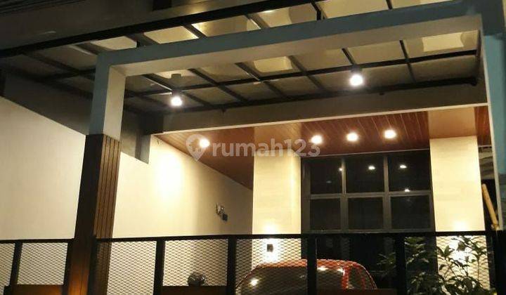 Rumah Mewah Baru Design Minimalis Kontemporer Siap Huni Strategis Di Pd Bambu  2