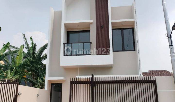 Rumah Scandinavian Baru Siap Huni Dlm Komplek Besar Di Kodau Bekasi  1