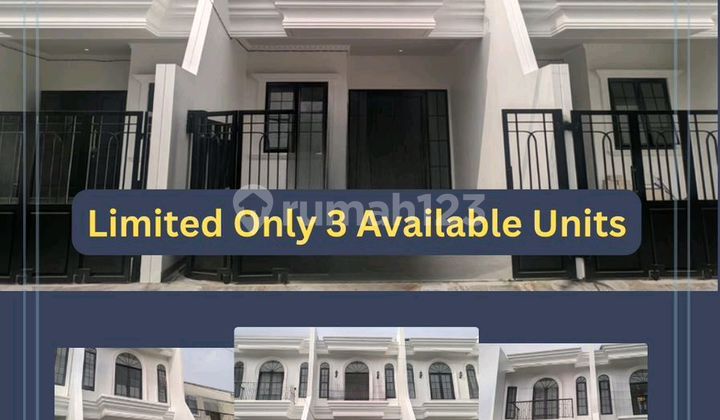 Rumah Baru 2 Lt Di Otista Strategis Design Classic Modern Jaktim 2