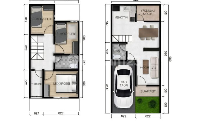 Rumah Baru Murah Kerenz Dlm Perumahan Di Jatimakmur Pondok Gede  2