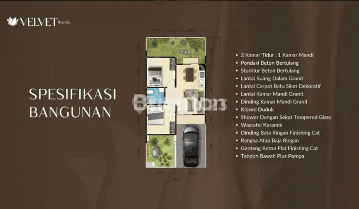 RUMAH BARU DENGAN LOKASI YANG MENGGIURKAN SIDOARJO *VELVET JUANDA* 2