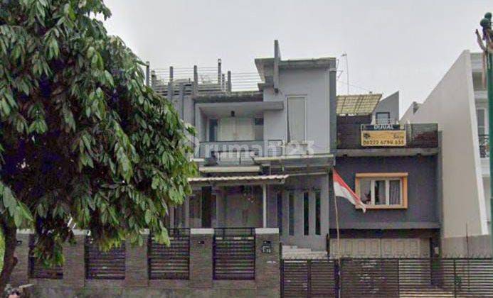 Rumah 2 Lantai Minimalis Modern Pinggir Jalan Boulevard Bnr Ranggamekar Bogor Selata  1