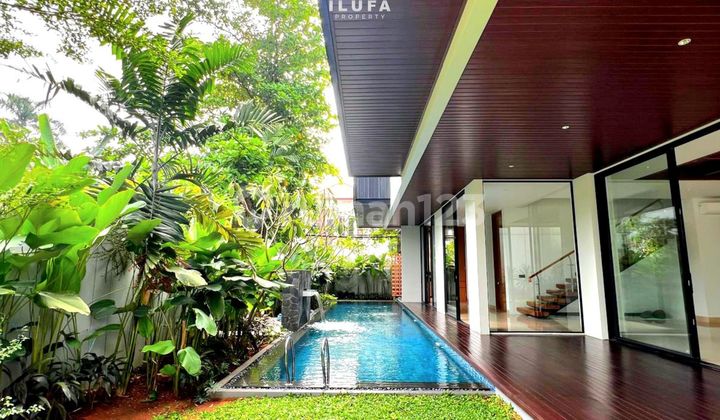For Rent Luxury House New Building Strategic Location Kemang