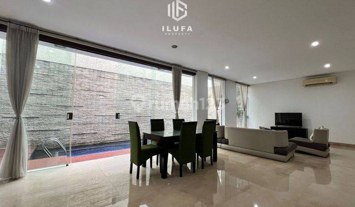 Dijual Murah Townhouse 3Lt Furnished area Pejaten Kemang 2