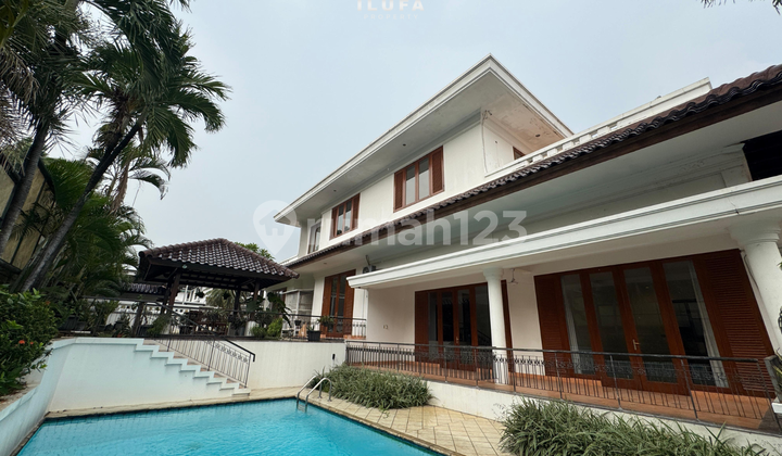 For Rent: House in a Green Environment, Pejaten Kemang Area For Rent: House in a Green Environment, Pejaten Kemang Area