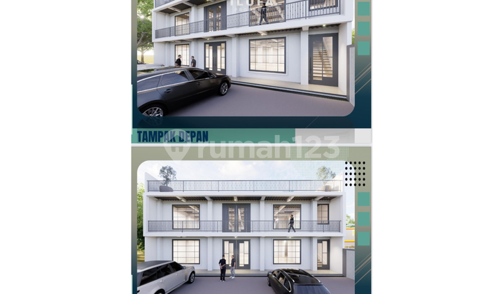 Disewakan Gedung 3Lt Parkiran Besar Lokasi Stratgeis Antasari