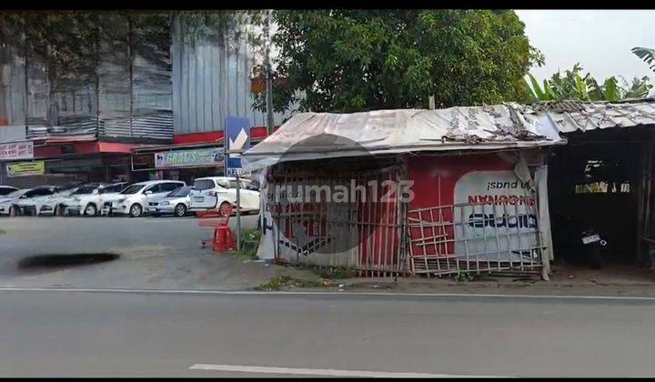 Tanah padat murah dipinggir jln raya di Pamulang 2 serpong  2