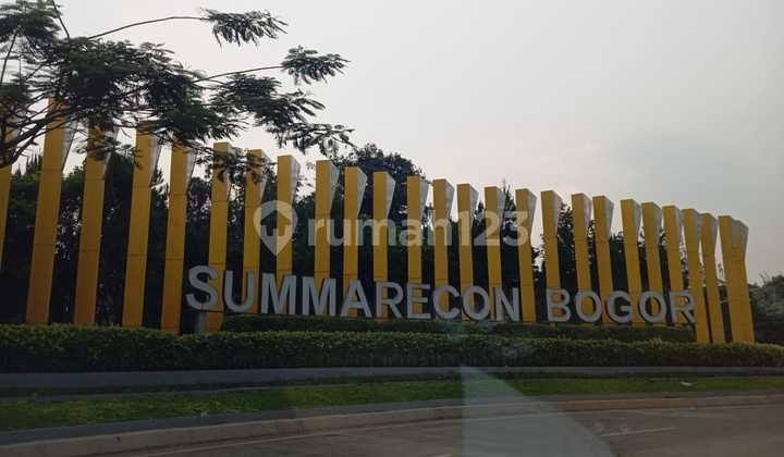 For sale, quick sale, cheap price lot in Clyster Mahagoni Sumarecon Bogor.