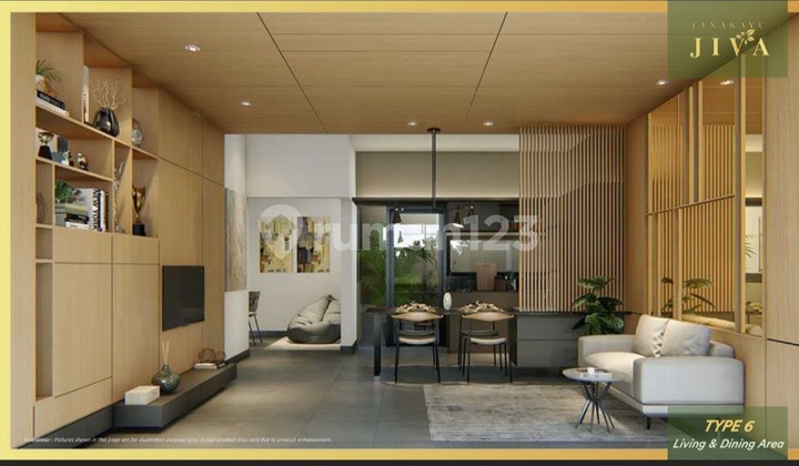 Brand New House. 2 Floors Furnished Ready to Live In. in Tanakayu BSD.