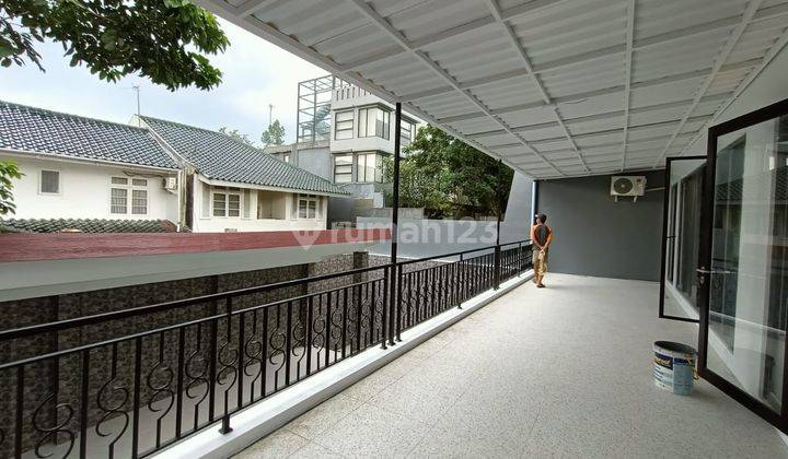 Rumah mewah siap huni di bukit golf hijau view gunung salak