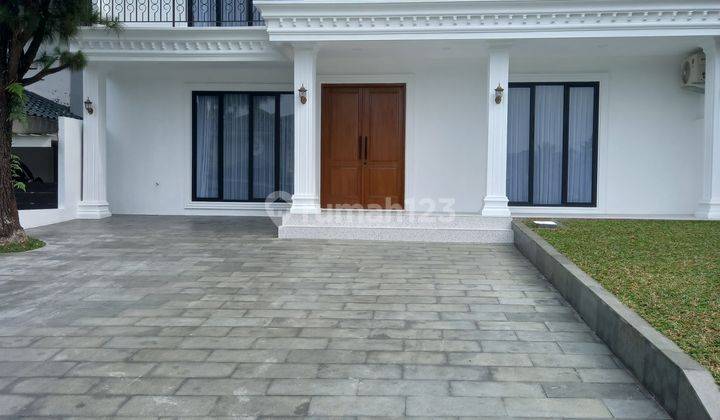 Rumah mewah siap huni di bukit golf hijau view gunung salak