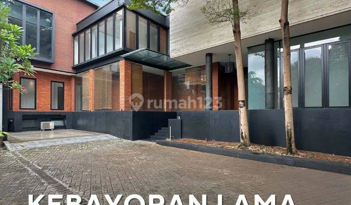 RUMAH MEWAH DALAM CLUSTER KEBAYORAN LAMA 1