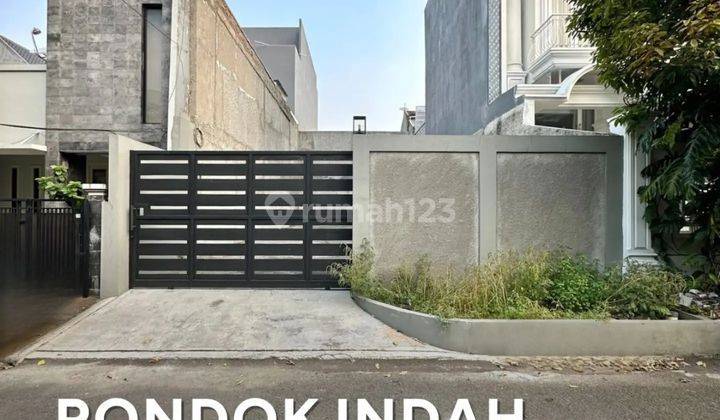 TANAH KOSONG SIAP BANGUN PONDOK INDAH SHM IMB & PBB 1