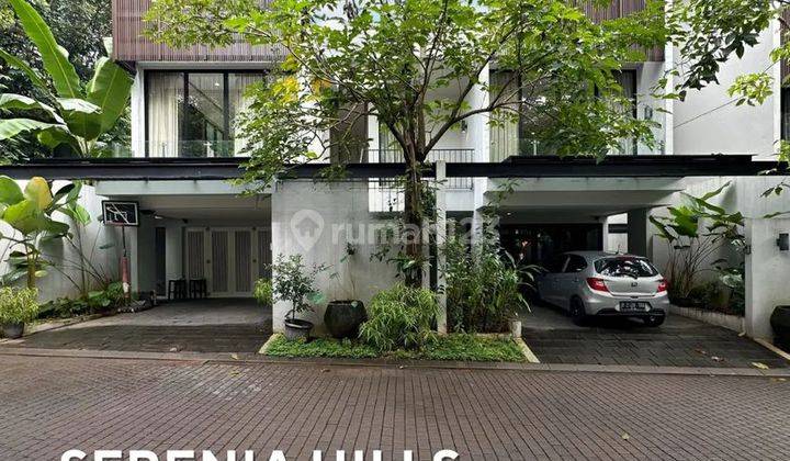 RUMAH DALAM CLUSTER SERENIA HILLS TYPE QUANTUM 2 UNIT CONNECTED 3 Lantai 1