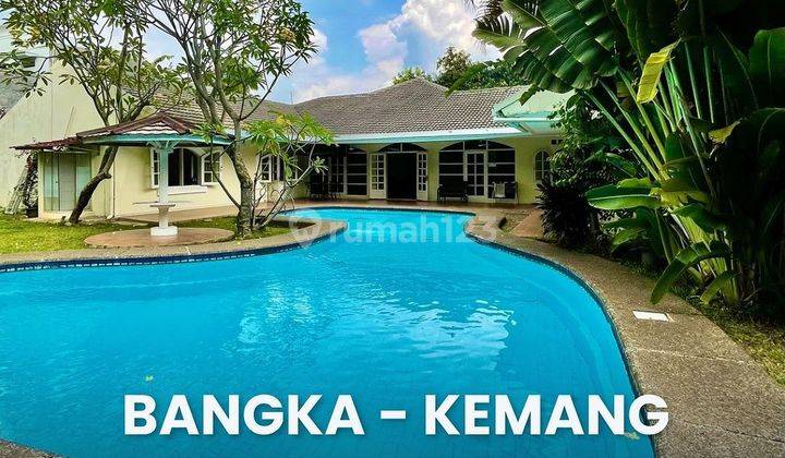 Rumah Di Bangka -Kemang Shm Bagus 1