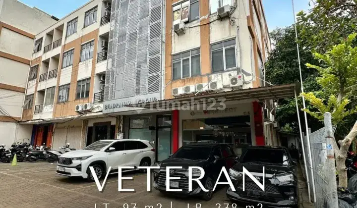 Ruang-Usaha di VETERAN , Veteran 97 m² Semi Furnished SHM - Sertifikat Hak Milik 1